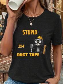 Women T-Shirts - Black 1 - View 7