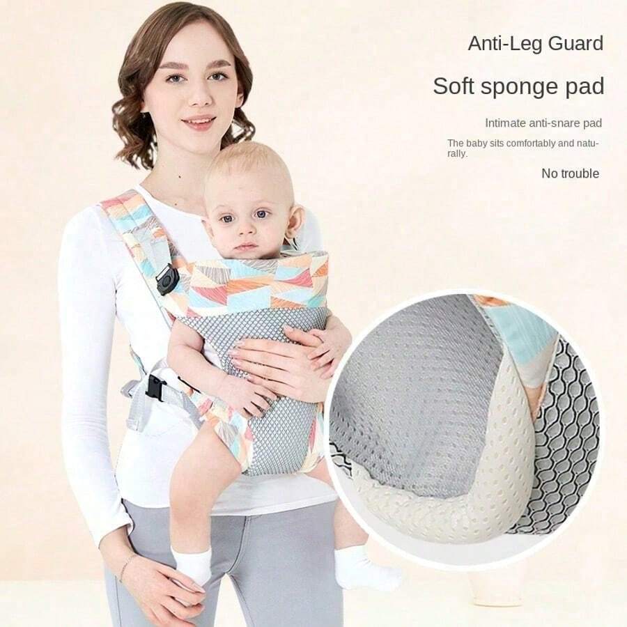 3-In-1 Baby Carrier, From Newborn To Toddler. Ergonomic (7.5-45 Lbs) - 幾何學 - 查看 1