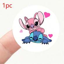 Cute Stitch Cartoon Vinyl Stickers, Lilo & Stitch Classic Character Self-Adhesive Decals, Waterproof Aesthetic Sticker Pack For Teens, Kids And Disney Fans. High-Quality Waterproof Vinyl Material, Sun Protection, Fade Resistant, Scratch Proof And Long Lasting. Easy To Peel And Paste, No Residue Left After Tearing Off, Material Suitable For All Ages. - Self-adhesive - View 25