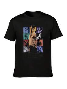 Men T-Shirts - Black - View 6