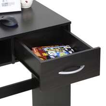 Computer Study Writing Desk, Espresso, Model:15110EXBR - Espresso - View 5