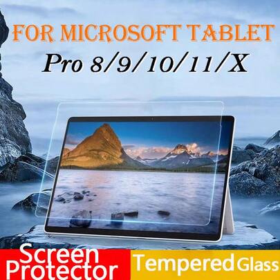 [2 piezas] Película protectora de pantalla de vidrio templado de alta definición 9H para Pro 11/10/9/8/X, ya que utilizan el mismo protector de pantalla