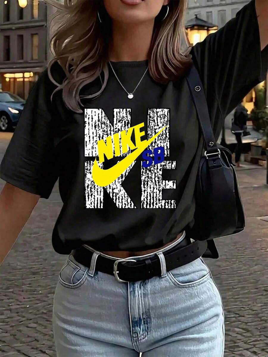 Women T-Shirts - Black - View 1