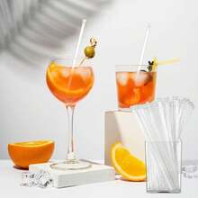 200/100/50/25/5 chiếc Que khuấy đồ uống trong suốt/lấp lánh vàng/lấp lánh bạc, que khuấy pha lê trong suốt - Hoàn hảo để khuấy, trang trí món tráng miệng và cà phê - Thích hợp cho Giáng sinh, đám cưới, sinh nhật và các dịp khác - Que khuấy nhựa dài 7,24 inch, quà tặng Ngày Valentine, tiệc tùng, sinh nhật - Nhiều màu - Xem 3