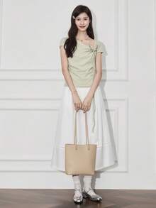 Women Tops - Green - View 4