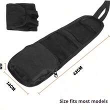 Car Seat Side Storage Bag, Multi-Pocket Mesh Bag For Phones, Wallets, Glasses, Suitable For Sedans, SUVs, Trucks, Women Car Accessories - A - View 8
