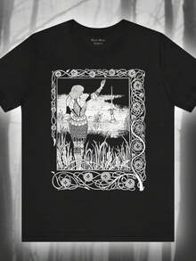 Women T-Shirts - Black - View 1