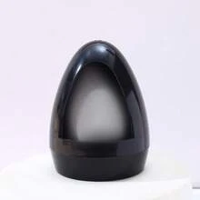 Cute Rotating UFO Makeup Sponge Storage Box, Direct From Manufacturer, Not Easy To Absorb Powder, Suitable For Wet And Dry Use, Makeup Sponge And Puff - Đĩa bay màu đen + trứng không in hình - Xem 2