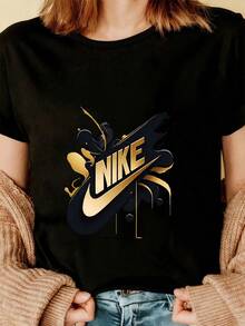 Women T-Shirts - Black - View 3