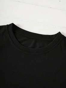 Women T-Shirts - Black - View 5