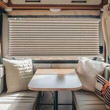 RV Blinds For Camper Windows, Camper Replacement Blinds, Privacy Protection, RV Window Shades For RV, Camper, Travel Trailer, Grey (14" W X 24" L) - ColorZ - 查看 9
