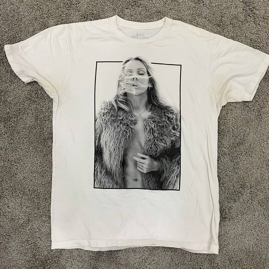 ELLIE GOULDING - "DELIRIUM WORLD TOUR" T-SHIRT IM0205 - White - View 1