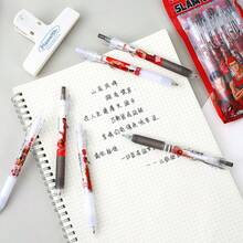 16支装，笔杆，礼盒装凝胶笔，盒装画板笔，2026新款凝胶笔，卡通金属笔夹速干笔，126支装凝胶笔，新款带幽灵刀片凝胶笔，高性价比动画专用笔，黑色签名笔，办公书写笔，笔 - 彩色 - 查看 6