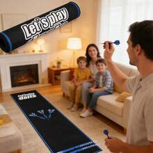 1pc Professional Universal Dart Mat Indoor Home Use Dart Protection Mat Compatible With Steel Tip And Soft Tip Darts With Standard Throwing Scale And Marking Lines Precise Positioning Throwing Station No Need For Repeated Measurement Floor Protection Mat Anti-Scratch For Wooden Floor And Tile Anti-Dart Tip Wear Bottom Non-Slip Stable No Sliding No Shifting Flat Durable Indoor Leisure Entertainment Home Dart Accessories Daily Family Recreation Indoor Stress Relief Sports Equipment Dart Matching Foot Mat Thickened Wear-Resistant No Floor Damage Professional Dart Training Auxiliary Mat Home Leisure Table Game Entertainment Matching Non-Slip Dart Station Mat Adult Indoor Dart Play Dedicated Protection Floor Mat - Multicolor - View 8