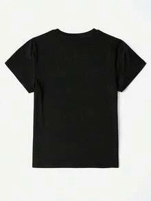 1 camiseta con diseño de béisbol Detroit - Camiseta casual negra, suave y cómoda, muy adecuada para los fans, ideal para el verano, los días de juego y el uso diario, y un excelente regalo para amigos y familiares amantes del béisbol. Camiseta de manga corta con estampado de letras, casual, para uso diario al aire libre, 180g, 100% algodón. - Negro - Ver 2