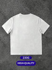Nueva Llegada Playera Unisex con Estampado Creativo y Audaz, Cuello Redondo Cómodo, Diseño Divertido de Estilo Casual, Prenda Multiestación, Excelente Opción de Regalo para Amigos y Familia - Negro - Ver 9