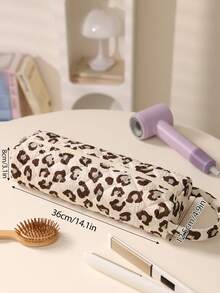 1pc Floral Double Layer Hair Tool Storage Bag, Cute Large Capacity Makeup Organizer Bag, Can Store Hair Dryer, Styling Tools, Travel Hair Tools, Curling Iron, Hair Dryer, Hair Clips, Straightener, Perfect For Travel, Valentine's Day, Christmas, Mother's Day Gift, Home And Travel Essential - Multicolor - View 17