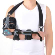 Hinged Elbow Brace With Handle – Adjustable Post-Op ROM Support, Arm Injury Recovery Aid For Daily Use - View 8