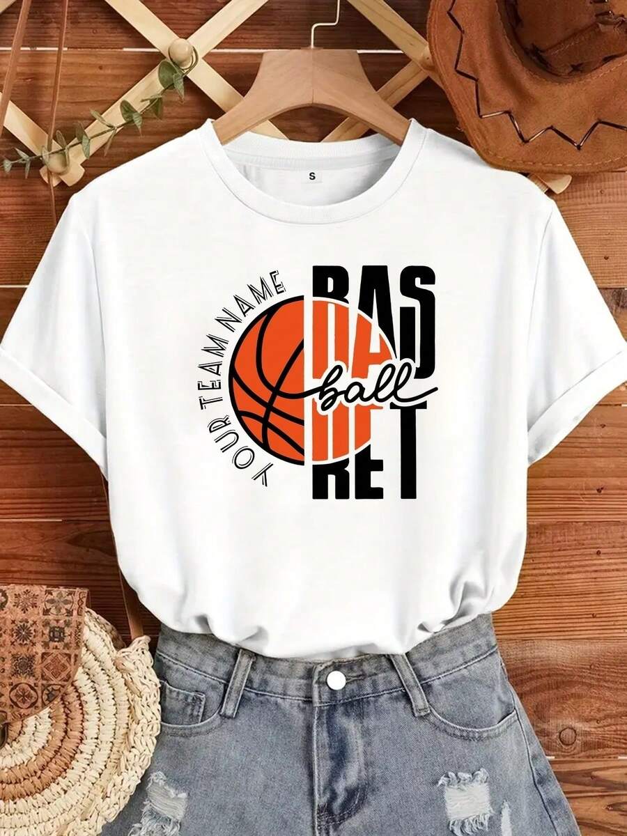 Camiseta Personalizada para Equipo de Baloncesto, Ropa para el Día del Partido, Regalo para Jugadores de Baloncesto - Blanco - Ver 1