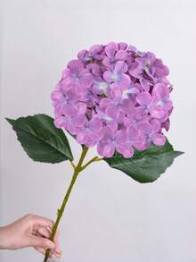 1 Piece Of Artificial Hydrangea, Silk Flower, Fake Flower, Fake Hydrangea, Flower Arrangement, Home Decoration, Wedding Decoration, Party Supplies, Centerpiece, Bouquet, Artificial Flower, Emperor Flower, Decoration, Artificial Flower - Multicolor - View 11