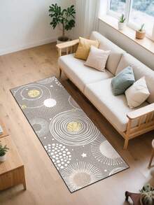 1pc Of Colorful Striped Pattern Rubber Soft Mat For Kitchen Floors, A Water-Absorbing Mat That Is Easy To Clean And Suitable For Use In Kitchens, Bathrooms, And Other Areas. It Is Suitable For Use Throughout The Year And For Various Holidays. - Multicolor - View 8