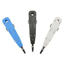 110 Punch Down Tool, Krone Type Multifunction IDC/Cat5 Network Cable and Telephone Insertion Impact Terminals Tools - Azul - Ver 7