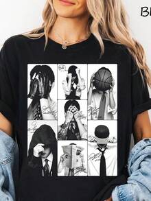 Women T-Shirts - Black - View 1