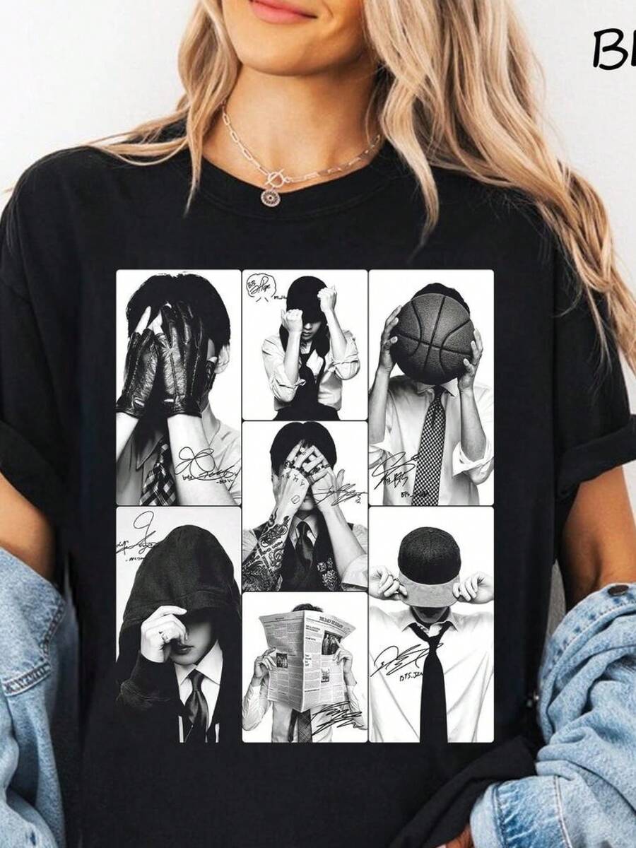 Women T-Shirts - Black - View 1