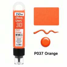 1.01 Fl Oz 3D Acrylic Outline Pen, Multiple Colors Available, DIY Doodle Painting Pen Suitable For Glass, Ceramic, Stone, Art And Handmade Crafts - Single Piece - View 17