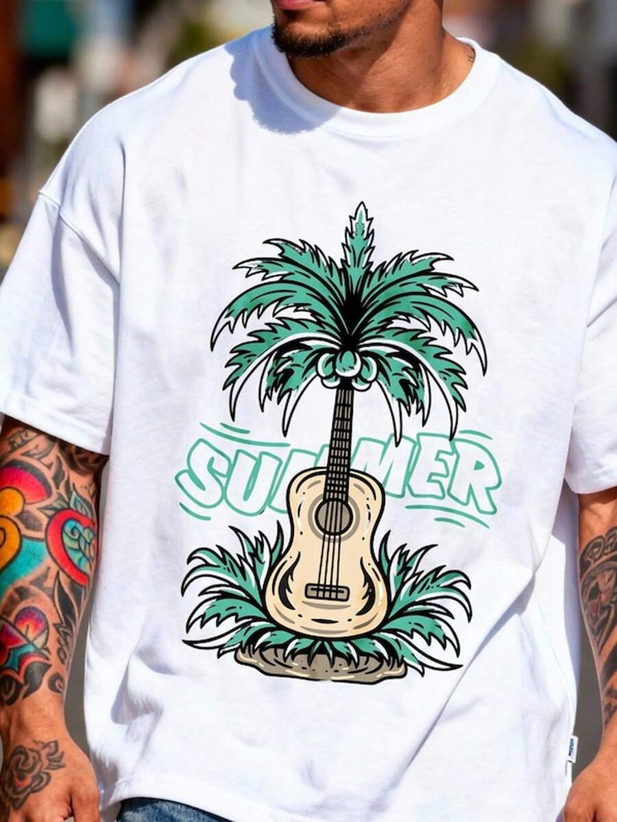 Guitarra de palma de verano T1S1Hirt, TropicC1Al Beach Music T1EE, AL1Godn A1parel.