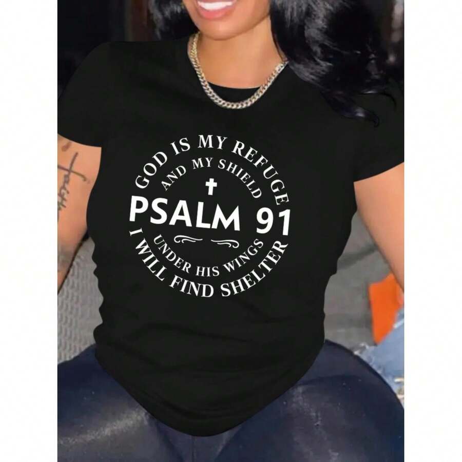Women T-Shirts - Black - View 1