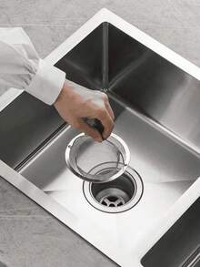 3/1pc Stainless Steel Sink Strainer, Kitchen Accessory, Fits Most Sink Drains, Food Collector, Sink Filter, Steel Sink Strainer, Birthday, Kitchen, Kitchen Accessory, Autumn Decor - View 2