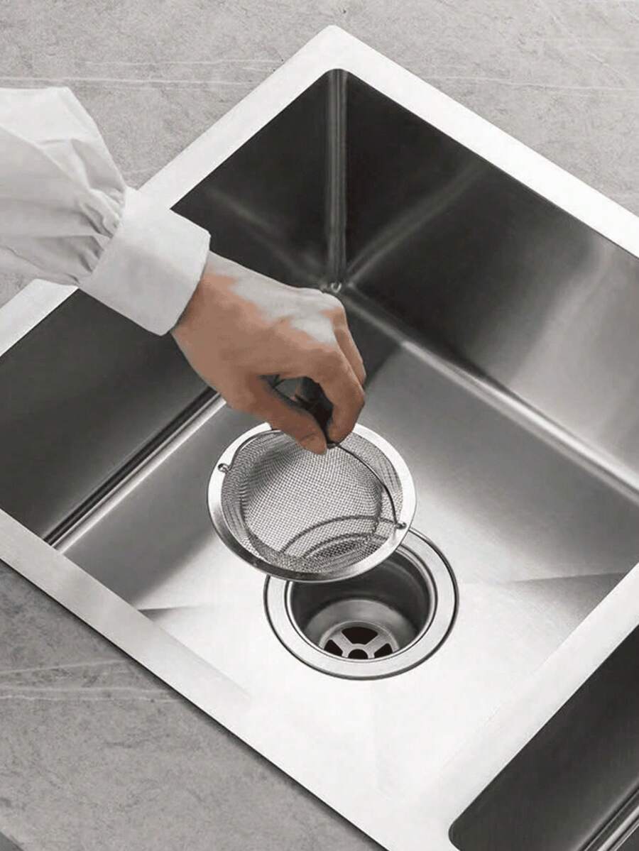 3/1pc Stainless Steel Sink Strainer, Kitchen Accessory, Fits Most Sink Drains, Food Collector, Sink Filter, Steel Sink Strainer, Birthday, Kitchen, Kitchen Accessory, Autumn Decor