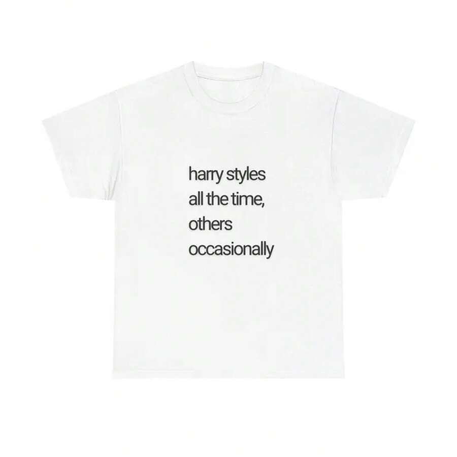 All The Time, Others Occasionally T-Shirt Fan Merch Tour 100% Tee - Black - View 1