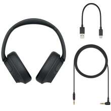 Sony Wireless Noise Cancelling Headphone, Black With Wood Headphone Display Stand - Xem 4