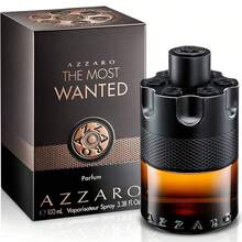 Azzaro The Most Wanted Parfum Spray For Men 3.4oz 100ml Luxury Warm Sweet Spicy Fragrance Long Lasting Bold Masculine Scent Vanilla Caramel Amber Notes Designer Cologne For Evening Date Night Special Occasions Premium Signature Perfume Gift Idea For Him - 3.4盎司/100毫升 - 查看 1