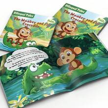 Classic Animal Fables Bilingual Story Collection – Fun Moral Lessons & Interactive Reading Set - Story - View 10