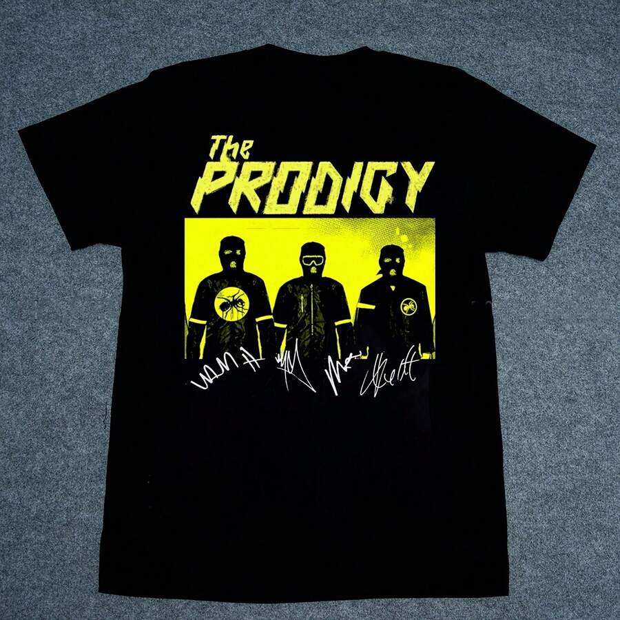 New The Prodigy Tour Concerts 2024 Band Gift For Fan S To 5XL T-Shirt - Black - View 1