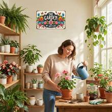 1件復古金屬錫鐵牌「This Is Our Happy Place」復古牆面裝飾，適合客廳、臥室、廚房，農舍風裝飾，精美金屬掛牌標誌，適用於居家辦公室、玄關牆面裝飾 - 彩色 - 查看 6