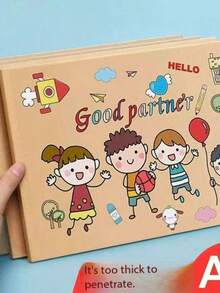 Bộ 20 cuốn sổ vẽ dày khổ A4, sổ tay vẽ tranh cho trẻ em, phù hợp cho học sinh mẫu giáo và tiểu học. - A - Xem 5