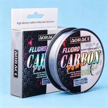 Dây câu Carbon Fluorocarbon, dây dẫn câu cá trên băng trong suốt - gần như vô hình, chìm nhanh, cực nhạy, 300/500/1000 yard, sức chịu tải 5-30 lb, quà tặng câu cá. - Nhiều màu - Xem 8