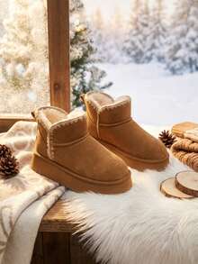 House Slippers - Brown - View 2