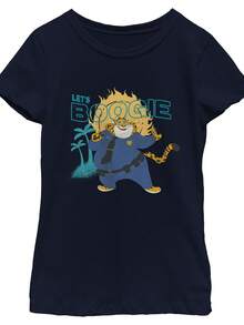 Gir1ls Z1ootopia 2 Officer Clawhauser Let's B1Oogie T S1Hirt. - Negro - Ver 2