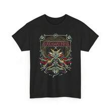 Unisex T-shirt Vintage Grafisk Casual T-shirt Unisex T-shirt herr-t-shirts herrkläder herrset herr-t-shirt herrartiklar vardagsklänningar för kvinnor damset eleganta blusar dam-t-shirts damklänning - Svart - Visa 1