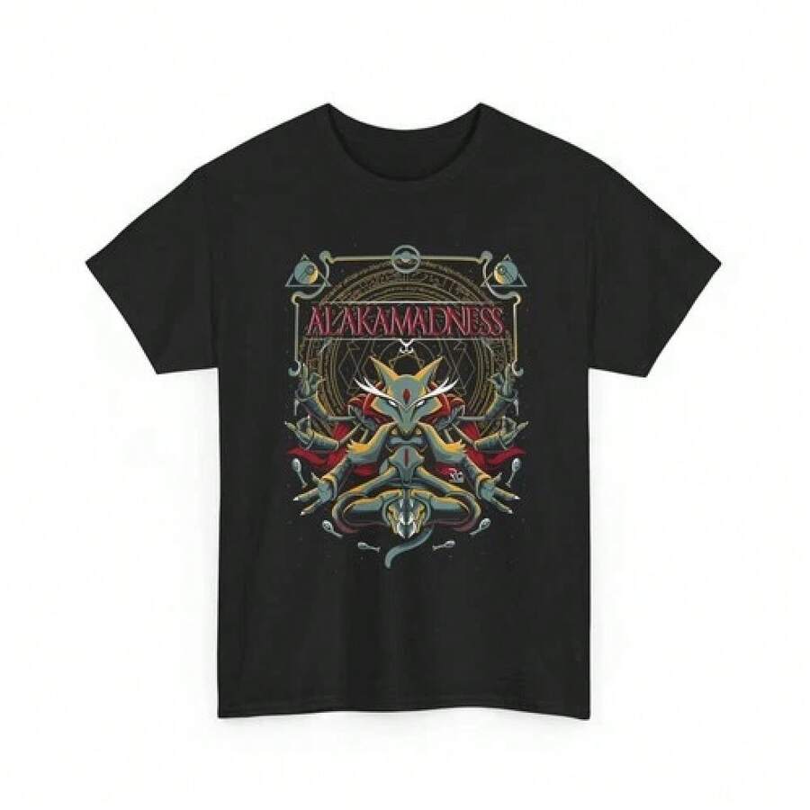 Unisex T-shirt Vintage Grafisk Casual T-shirt Unisex T-shirt herr-t-shirts herrkläder herrset herr-t-shirt herrartiklar vardagsklänningar för kvinnor damset eleganta blusar dam-t-shirts damklänning - Svart - Visa 1
