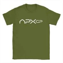 Camiseta del equipo APX GP Racing para hombres y mujeres, camisetas divertidas de película APXGP% de algodón, camisetas de manga corta con cuello redondo, camisetas para - 1 - Ver 8
