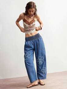 Women Leggings - Khaki - View 11