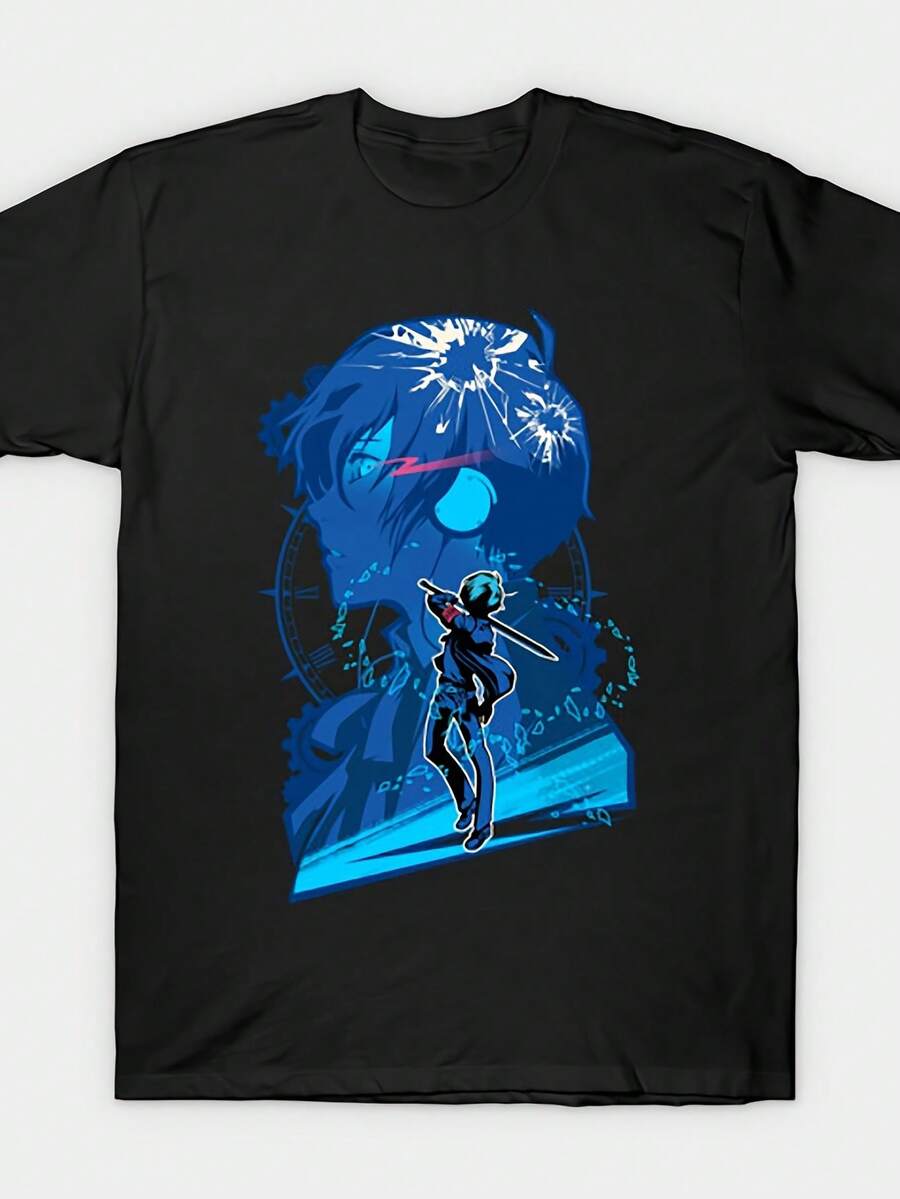Camiseta unisex, 2026NewT-shirtsPerson3RechargeT-shirtGiftsNiceVacationGiftMenSBlackPureT-Shirt,,ropa de mujer,blusas de mujer,tops de mujer,camisas de mujer,DailycasualSet, RegularFit, DailyMatch, GraphicPrint, SportscasualDailycasualSet, RegularFit, DailyMatch, GraphicPrint, Sportscasual - Negro - Ver 1
