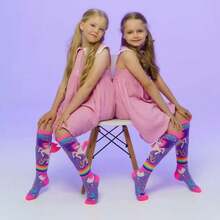 3D Fun Kids' High-Top Socks, One Size, Random Colors, Boy Or Girl MI 3D - A9 - View 1