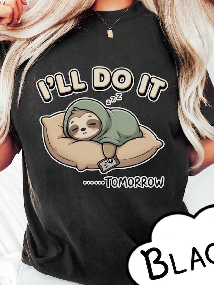 Lo har maana otro T1S1Hirt, Lazy Animal Graphic T1EE, SarC1Astic PR1OCR1ASTination S1Hirt.